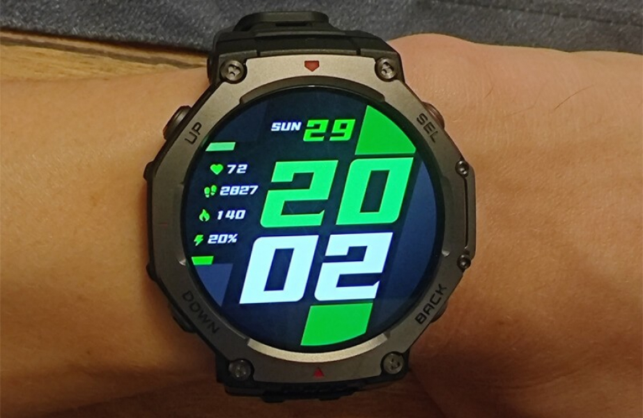 Обзор Amazfit T-Rex 3: очень надёжных умных часов для любителей экстрима 1,5-дюймовый AMOLED-дисплей