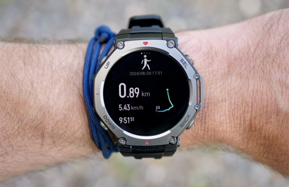 Обзор Amazfit T-Rex 3: очень надёжных умных часов для любителей экстрима Отслеживание маршрута через GPS