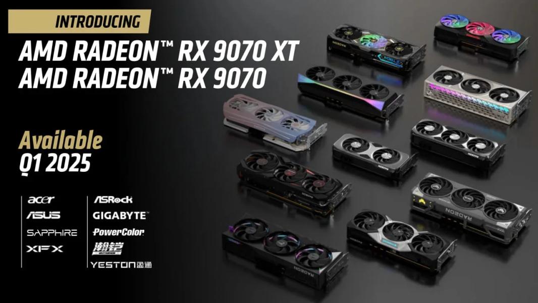Презентация видеокарт AMD Radeon RX 9000 состоится 28 февраля Презентация видеокарт AMD Radeon RX 9000 состоится 28 февраля