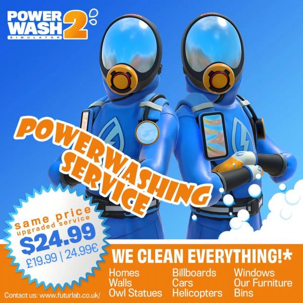 PowerWash Simulator 2 решили продавать по цене оригинальной игры PowerWash Simulator 2 решили продавать по цене оригинальной игры - фото 1