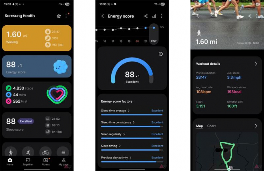 Обзор Samsung Galaxy Watch 8: комфортных и функциональных часов для Android Приложение Samsung Health