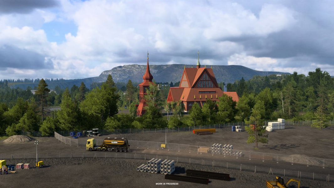 В Euro Truck Simulator 2 покажут «переезд» 113-летней церкви Галерея В Euro Truck Simulator 2 покажут «переезд» 113-летней церкви - 8 фото
