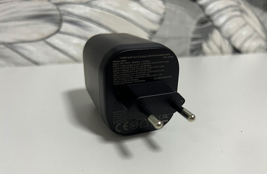 Обзор Ugreen Nexode GaN 100W (X606): Революция с выдвижным кабелем или маркетинг? Тест Ugreen Nexode GaN 100W (X606)