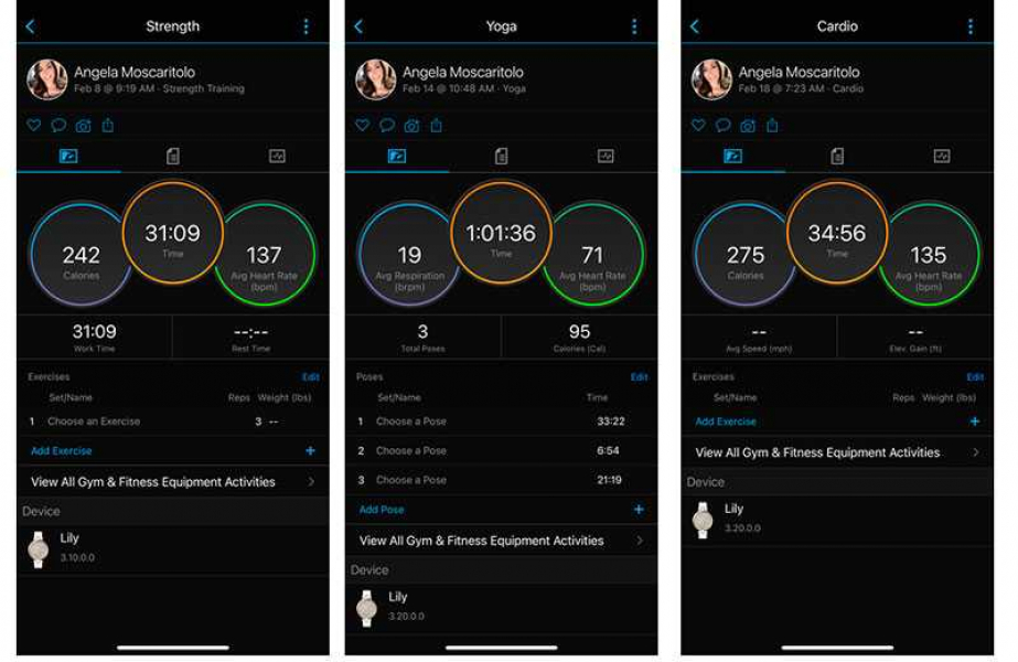 Обзор Garmin Lily модных и умных часов для женщин с небольшими недостатками Garmin Lily отслеживание тренировка