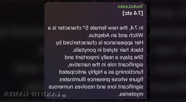 В Genshin Impact 7.4 появится загадочная персонаж, которая является и ведьмой, и Адептом. В Genshin Impact 7.4 появится загадочная персонаж, которая является и ведьмой, и Адептом.